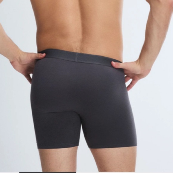 NWT Savage X Fenty BOXER BRIEFS DUSKY GREY M - Picture 2 of 6